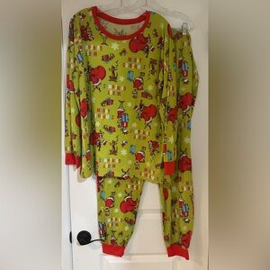 The Grinch Christmas pajamas size XL 16/18‎